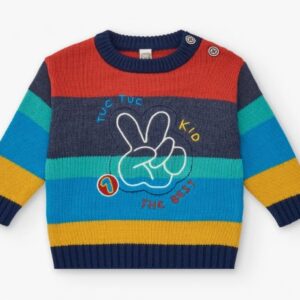 maglione ricamato tuc tuc