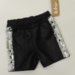PANTALONCINO ECOPELLE NEONATA - immagine 1