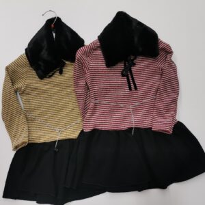 VESTITO 4/14 ANNI BIMBA M/LUNGA