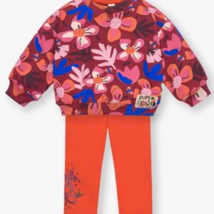 completo 2 pezzi leggings+felpa bambina TUC TUC