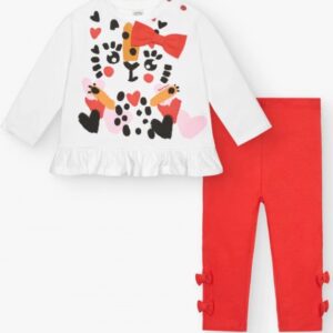 COMPLETO 2 PEZZI LEGGINGS +FELPA BAMBINA TUC TUC