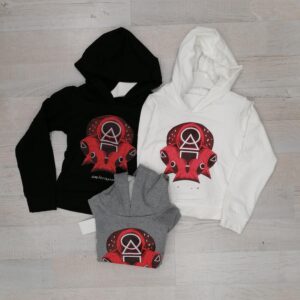 FELPA CON CAPPUCCIO LA CASA DI CARTA