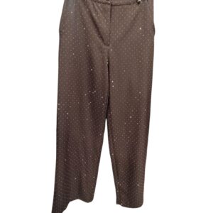 pantalone donna con strass