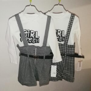 SALOPETTE A SHORTS+LUPETTO BIMBA - immagine 1