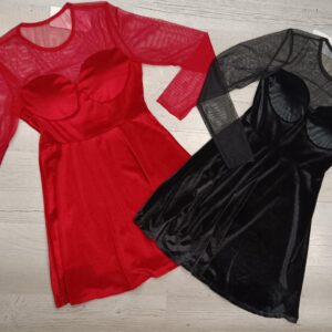 VESTITO DONNA MANICA A VELO - immagine 1