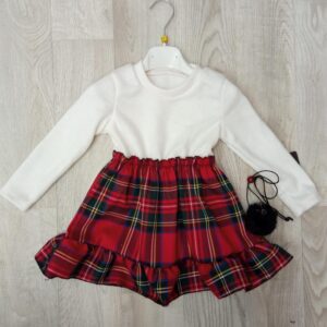 VESTITO NEONATA CON COLLANA