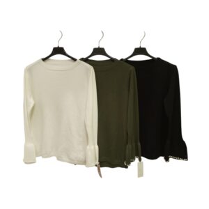 MAGLIONE DONNA CONPERLE - immagine 1