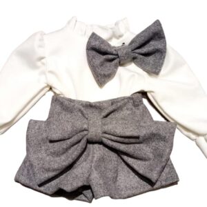 completo neonata con shorts