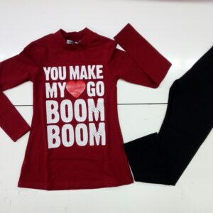 COMPLETO MAGLIA + LEGGINS BIMBA