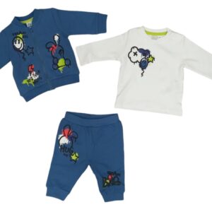 tuta 3 pezzi neonato IDO