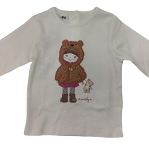 T-SHIRT BAMBINA IDO MANICA LUNGA