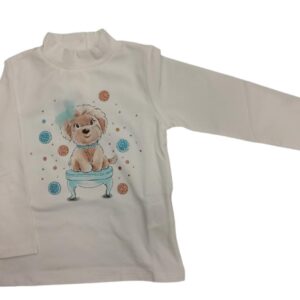 T-SHIRT BAMBINA IN CALDO COTONE IDO