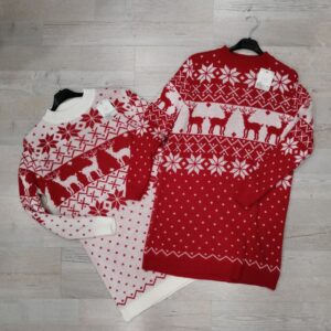 MAGLIA MAGLIONE MAXIPULL NATALIZIO DONNA