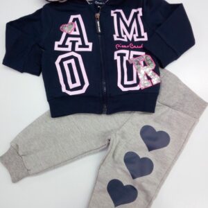 COMPLETO TUTA BIMBA 2PZ