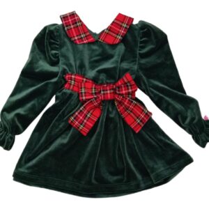 vestito velluto natale