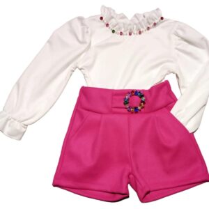 completo bimba maglia+shorts