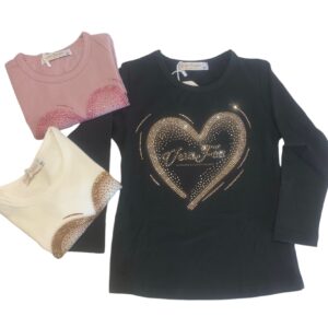 MAGLIA M/L BAMBINA CALDO COTONE