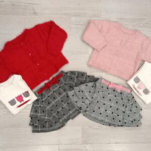 COMPLETO NEONATA 3 PZ