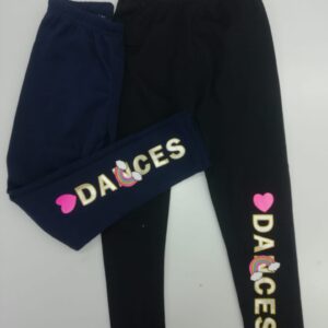 LEGGINGS BIMBA FELPATO