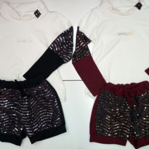 COMPLETO BIMBA MAGLIA+SHORTS