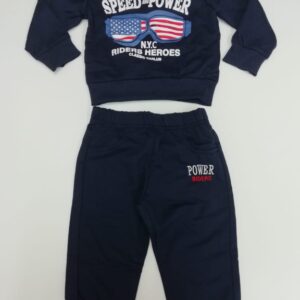 COMPLETO TUTA 2PZ NEONATO - immagine 1