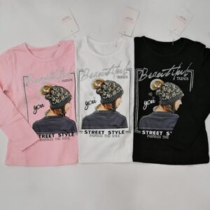 MAGLIA BIMBA RAGAZZA  IN CALDO COTONE