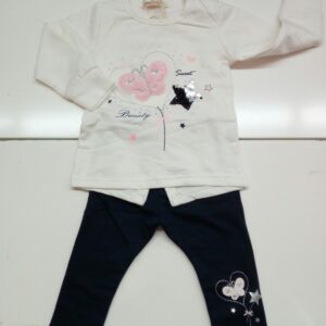 COMPLETO MAGLIA + LEGGINS BIMBA 2 PZ