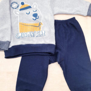 PIGIAMA NEONATO FELPATO - immagine 1