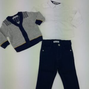 CARDIGAN+CAM+PANT NEONATO