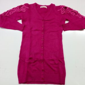 CARDIGAN  BIMBA RASATO SCOLLO A V