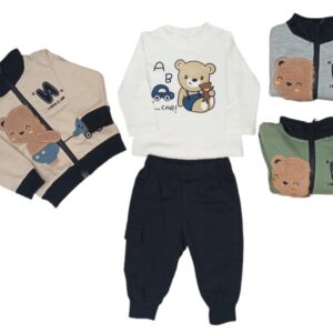 completo 3 pezzi neonato