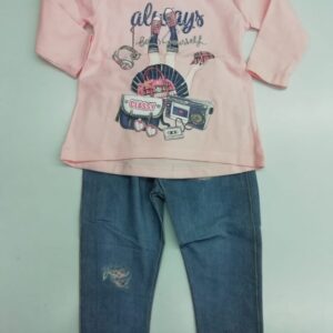 MAGLIA+LEGGINGS NEONATA