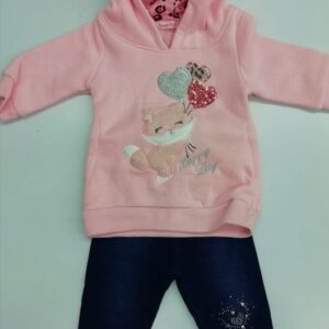 FELPA+LEGGINGS NEONATA