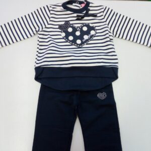 COMPLETO 2 PZ BIMBA MAGLIA + LEGGINGS
