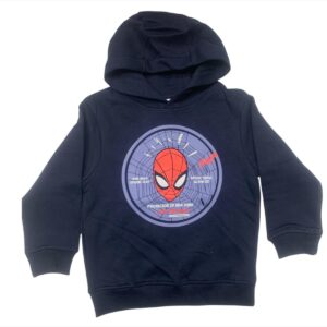 FELPA SPIDERMAN CON CAPPUCCIO LOSAN