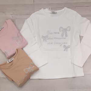 T-SHIRT BIMBA CALDO COTONE