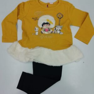 MAGLIA+LEGGINGS NEONATA