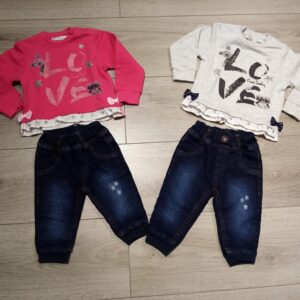 Completo Bambina Pierre Cardin