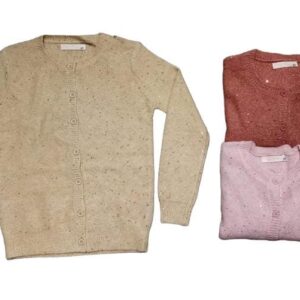 Cardigan Laminato Bambina