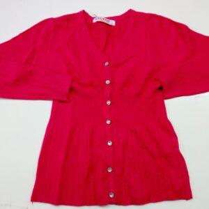 CARDIGAN BIMBA SCOLLO A V CON BOTTONI