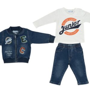 COMPLETO 3 PEZZI NEONATO