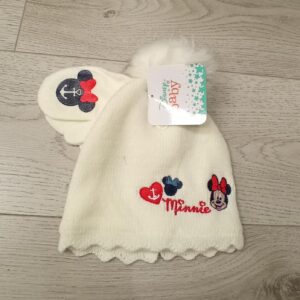 CAPPELLO CON MUFFOLE MINNIE - immagine 1