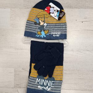 SET CAPPELLINO SCIARPA E GUANTI - immagine 1