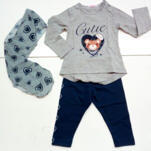 COMPLETO TUTA 2 PZ CON FOULARD - immagine 1