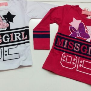 MAGLIA MANICA LUNGA BIMBA CALDO COTONE - immagine 1