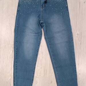 JEANS BIMBA CON STRASS