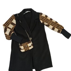 cappotto in panno bambina