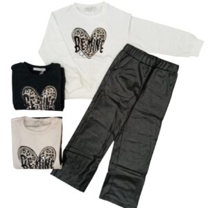 completo 2 pezzi bambina