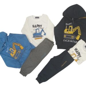 completo 3 pezzi neonato caldo cotone