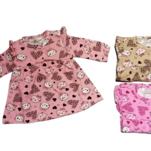 vestitino neonata in caldo cotone